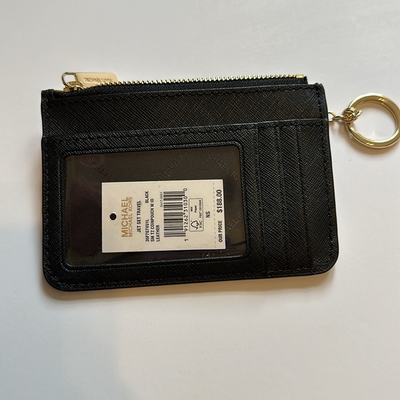 Michael Kors Jet Set Travel Small Top Zip Coin Pouch with ID Holder - Picture 3 of 4